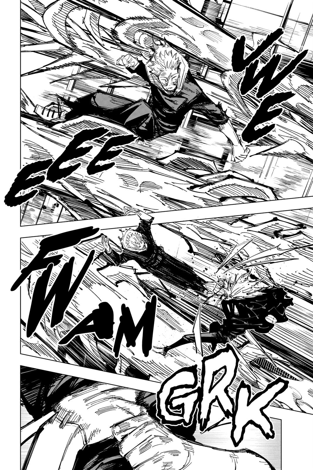 Jujutsu Kaisen Manga Chapter 129 page 13 - The Shibuya Incident, Part 46 scene