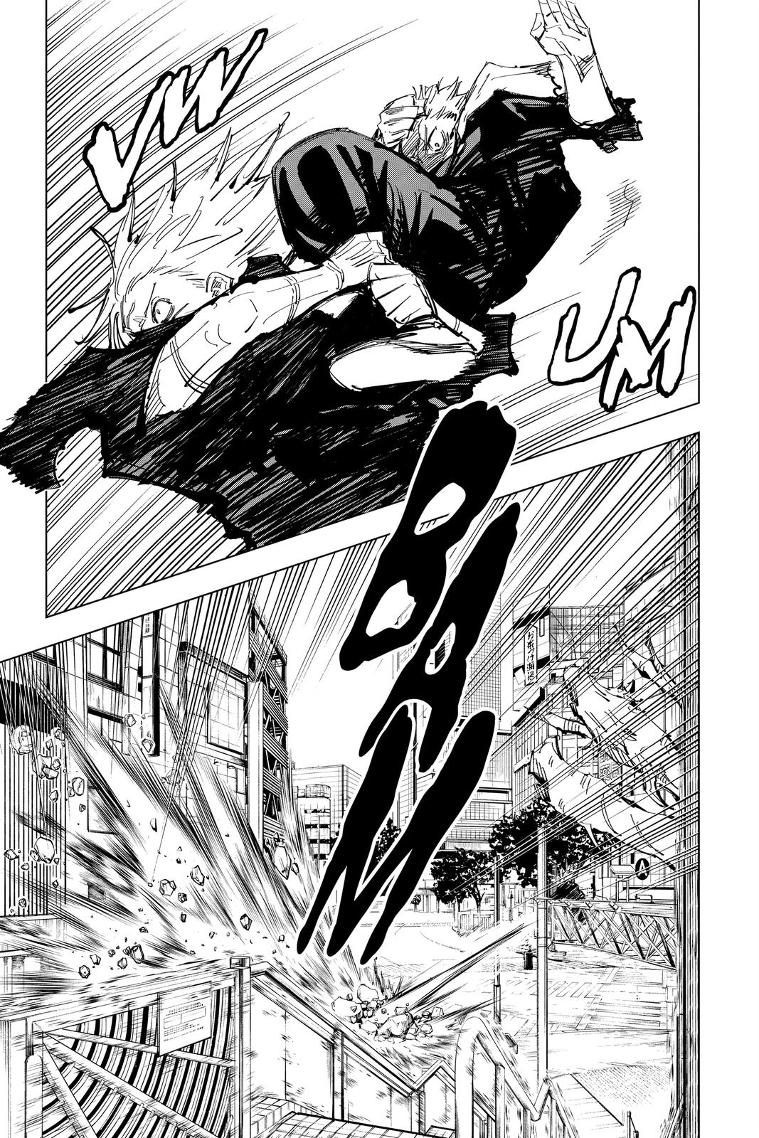 Jujutsu Kaisen Manga Chapter 129 page 14 - The Shibuya Incident, Part 46 scene