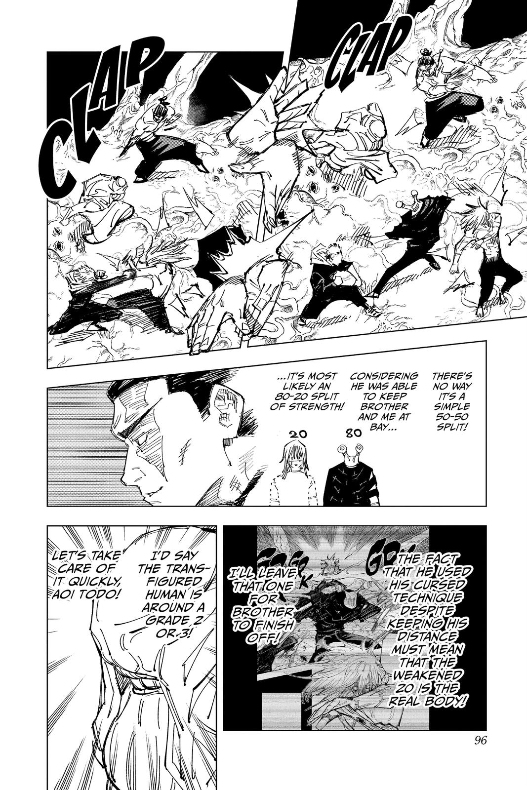 Jujutsu Kaisen Manga Chapter 129 page 6 - The Shibuya Incident, Part 46 scene