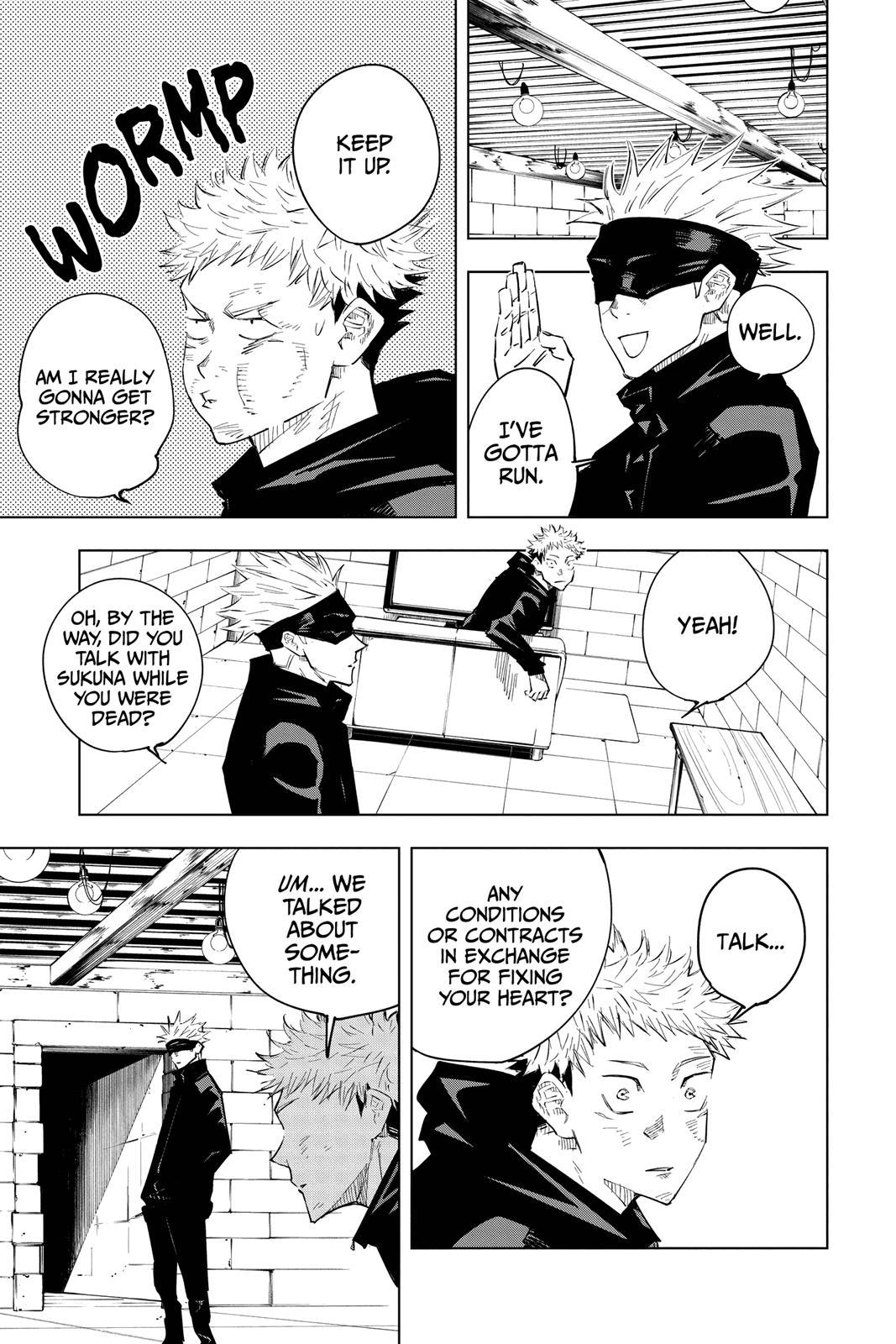 Jujutsu Kaisen Manga Chapter 13 page 11 - Watching Movies scene