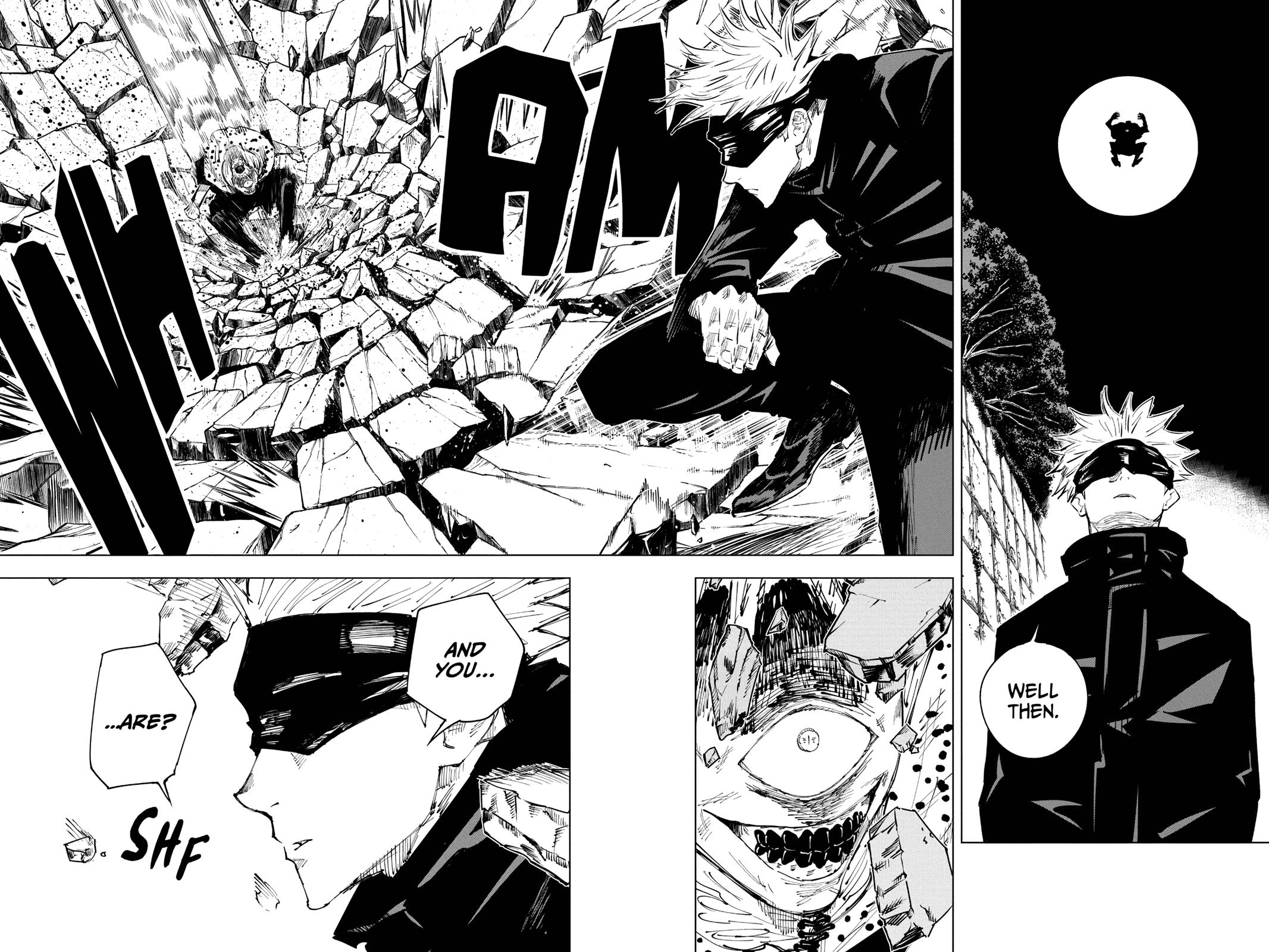 Jujutsu Kaisen Manga Chapter 13 page 14 - Watching Movies scene