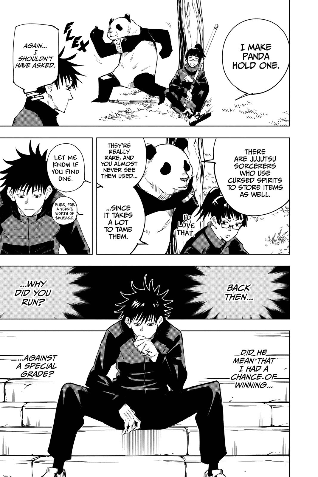 Jujutsu Kaisen Manga Chapter 13 page 7 - Watching Movies scene