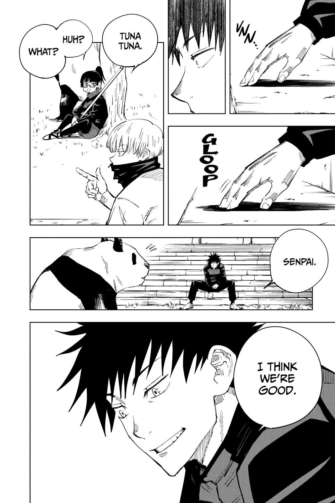 Jujutsu Kaisen Manga Chapter 13 page 8 - Watching Movies scene