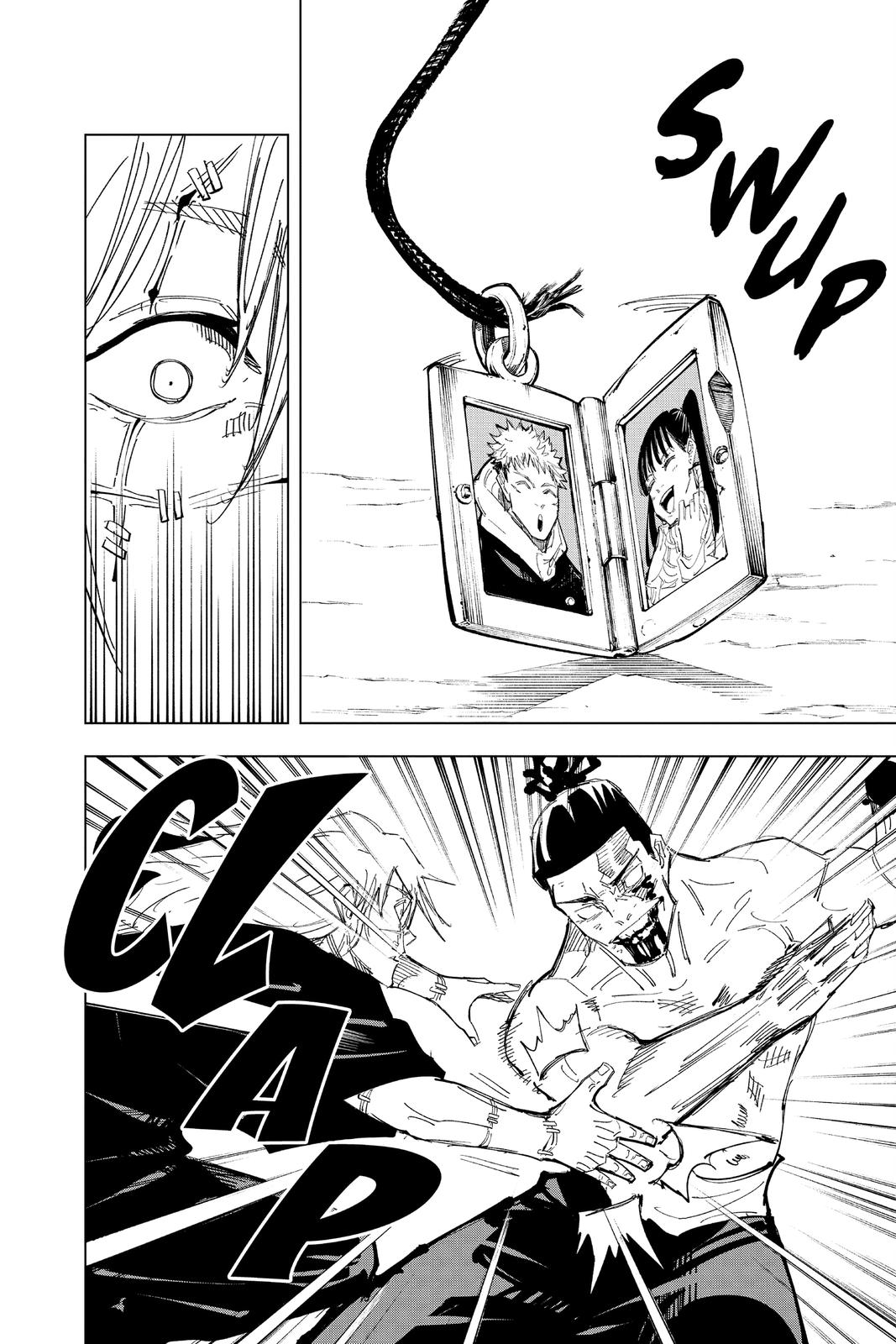 Jujutsu Kaisen Manga Chapter 130 page 10 - The Shibuya Incident, Part 47 scene