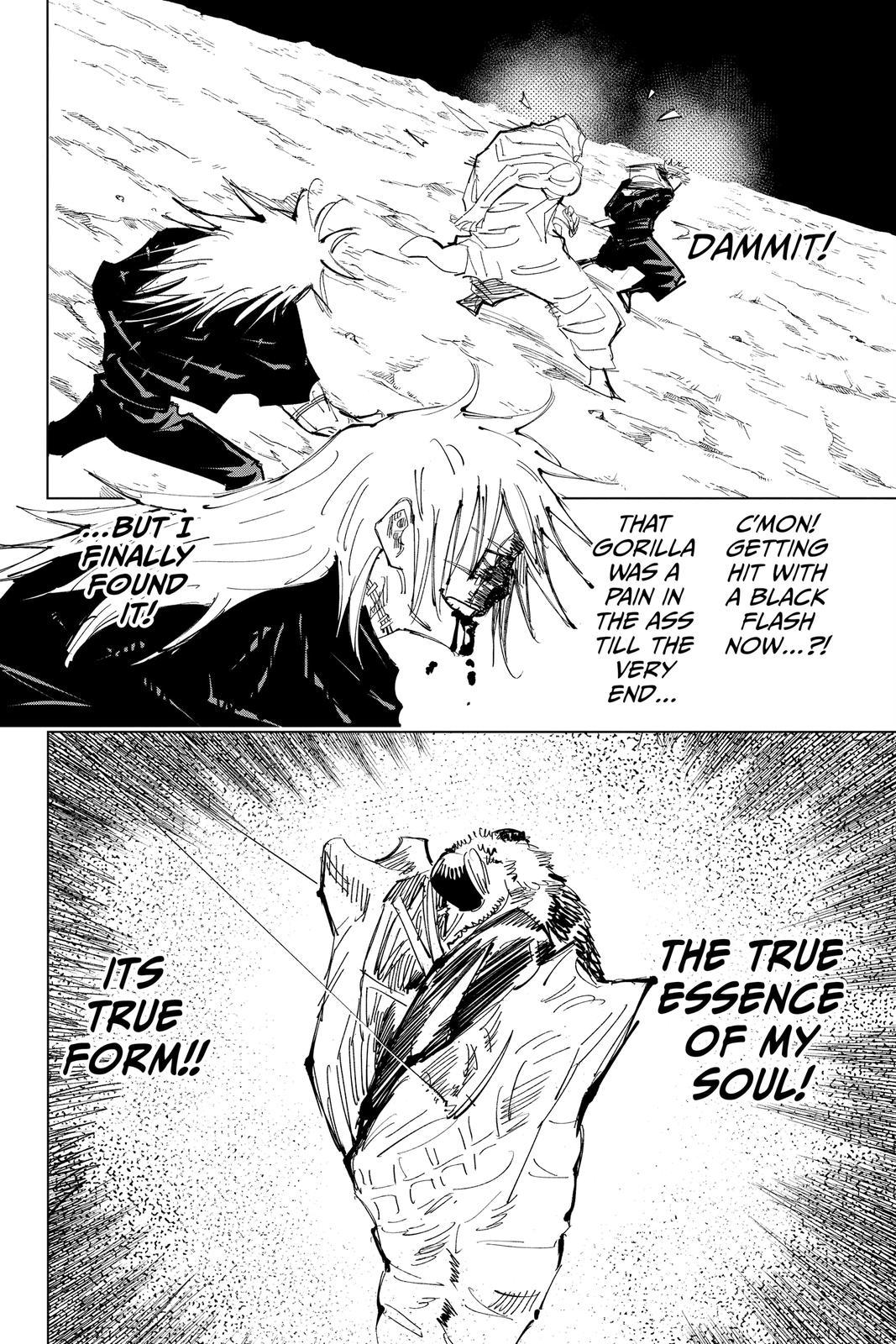 Jujutsu Kaisen Manga Chapter 130 page 14 - The Shibuya Incident, Part 47 scene