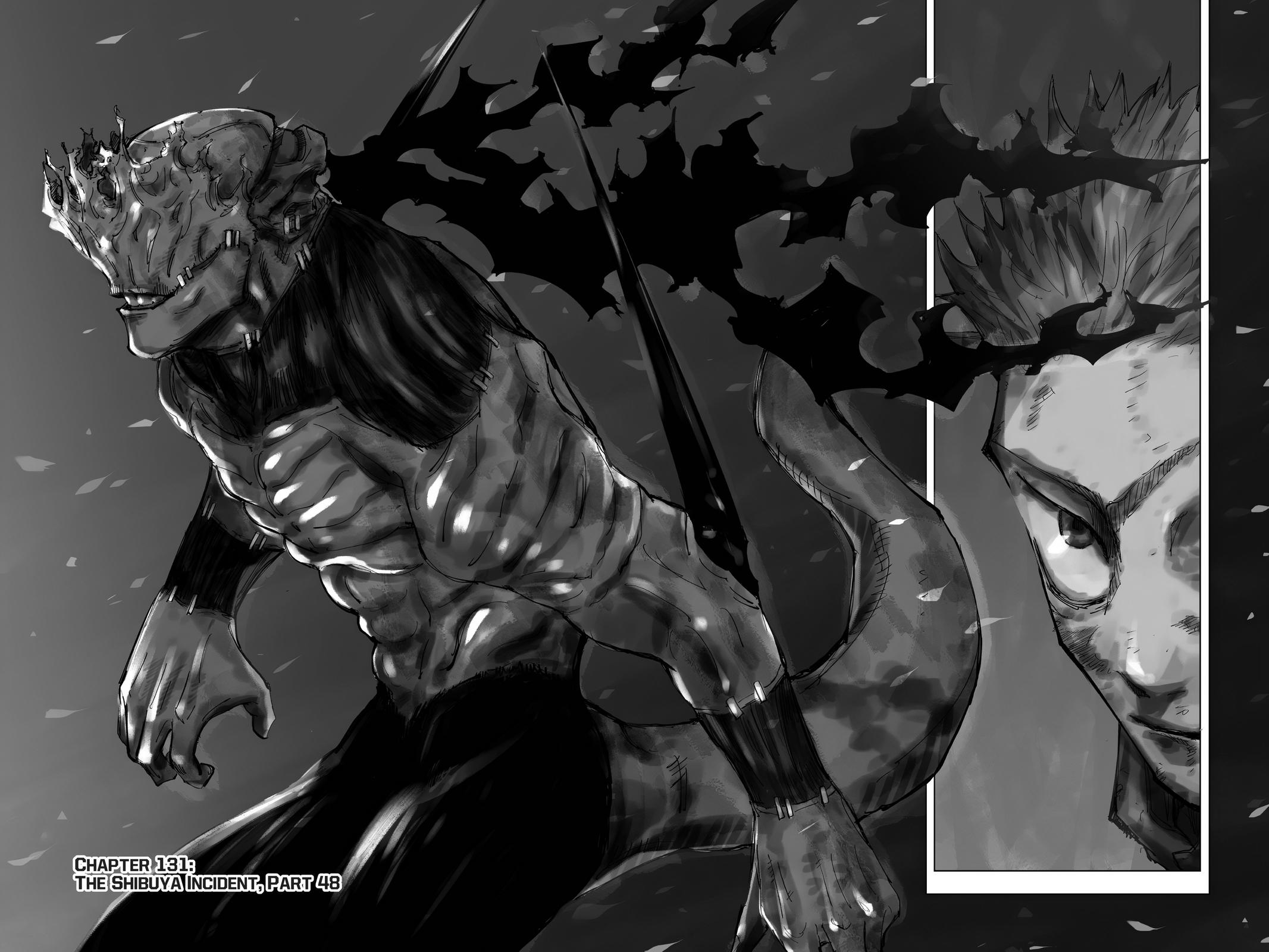 Jujutsu Kaisen Manga Chapter 131 page 1 - The Shibuya Incident, Part 48 scene