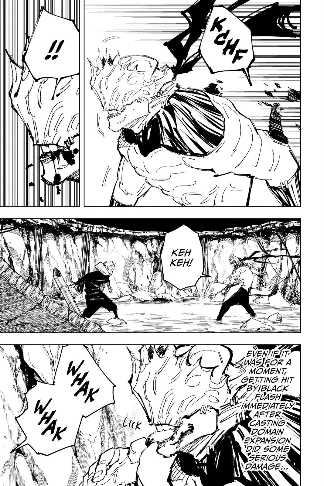 Jujutsu Kaisen Manga Chapter 131 page 16 - The Shibuya Incident, Part 48 scene