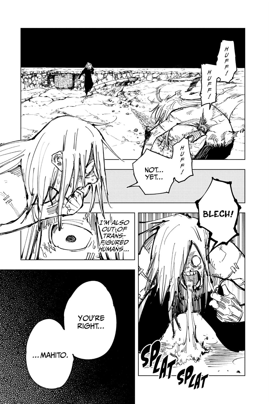 Jujutsu Kaisen Manga Chapter 132 page 11 - The Shibuya Incident, Part 49 scene