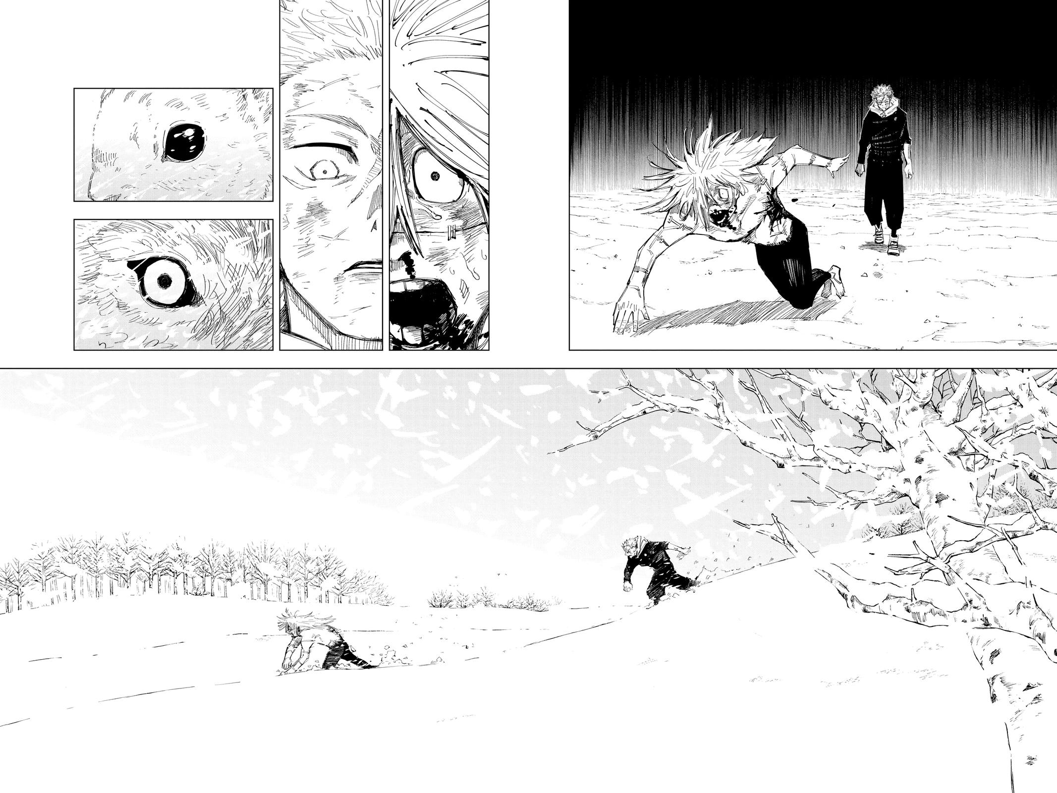 Jujutsu Kaisen Manga Chapter 132 page 14 - The Shibuya Incident, Part 49 scene