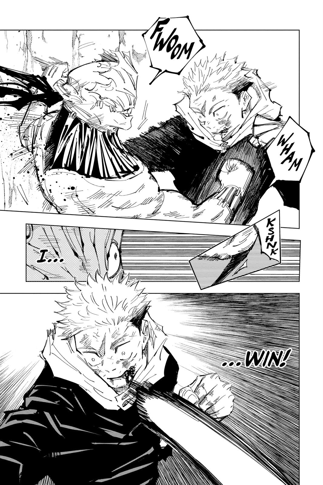 Jujutsu Kaisen Manga Chapter 132 page 3 - The Shibuya Incident, Part 49 scene