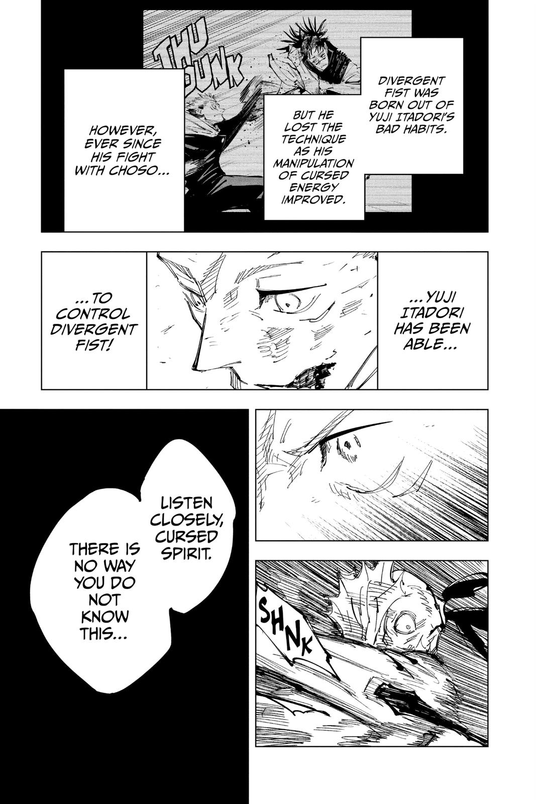 Jujutsu Kaisen Manga Chapter 132 page 5 - The Shibuya Incident, Part 49 scene