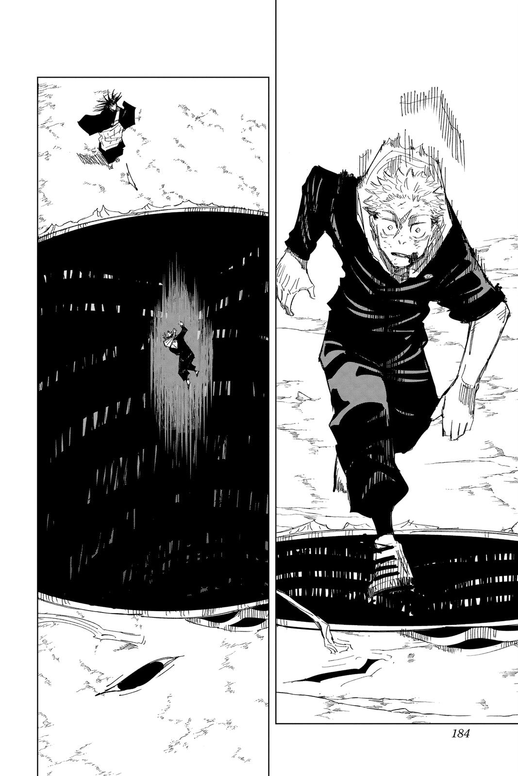 Jujutsu Kaisen Manga Chapter 133 page 12 - The Shibuya Incident, Part 50 scene