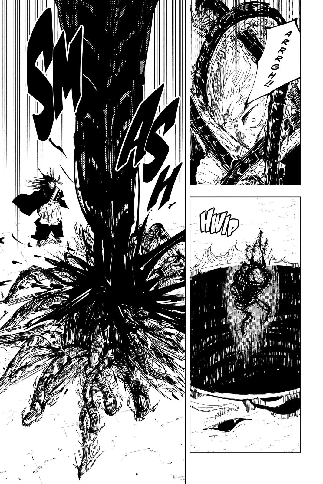 Jujutsu Kaisen Manga Chapter 133 page 15 - The Shibuya Incident, Part 50 scene