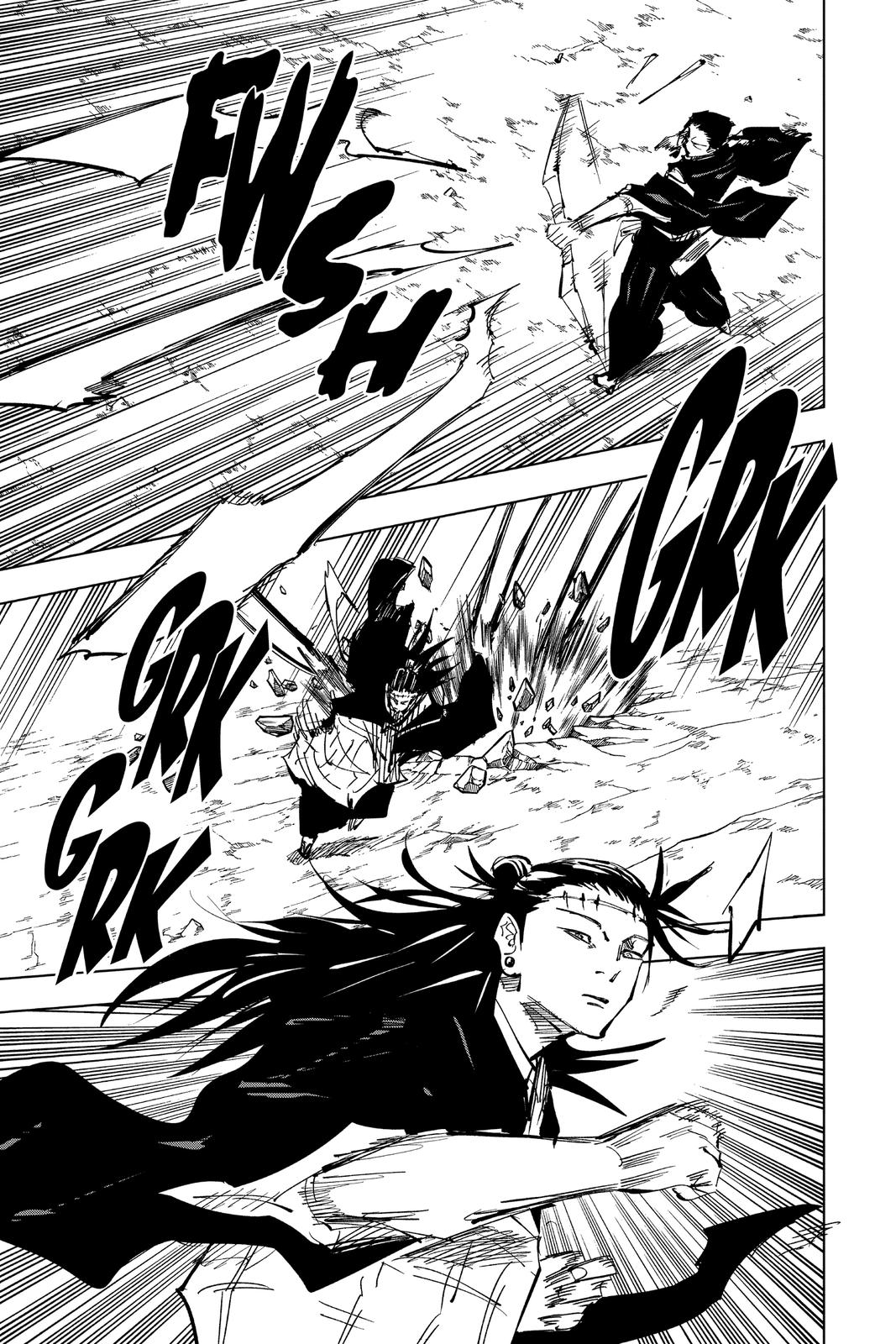 Jujutsu Kaisen Manga Chapter 134 page 11 - The Shibuya Incident, Part 51 scene