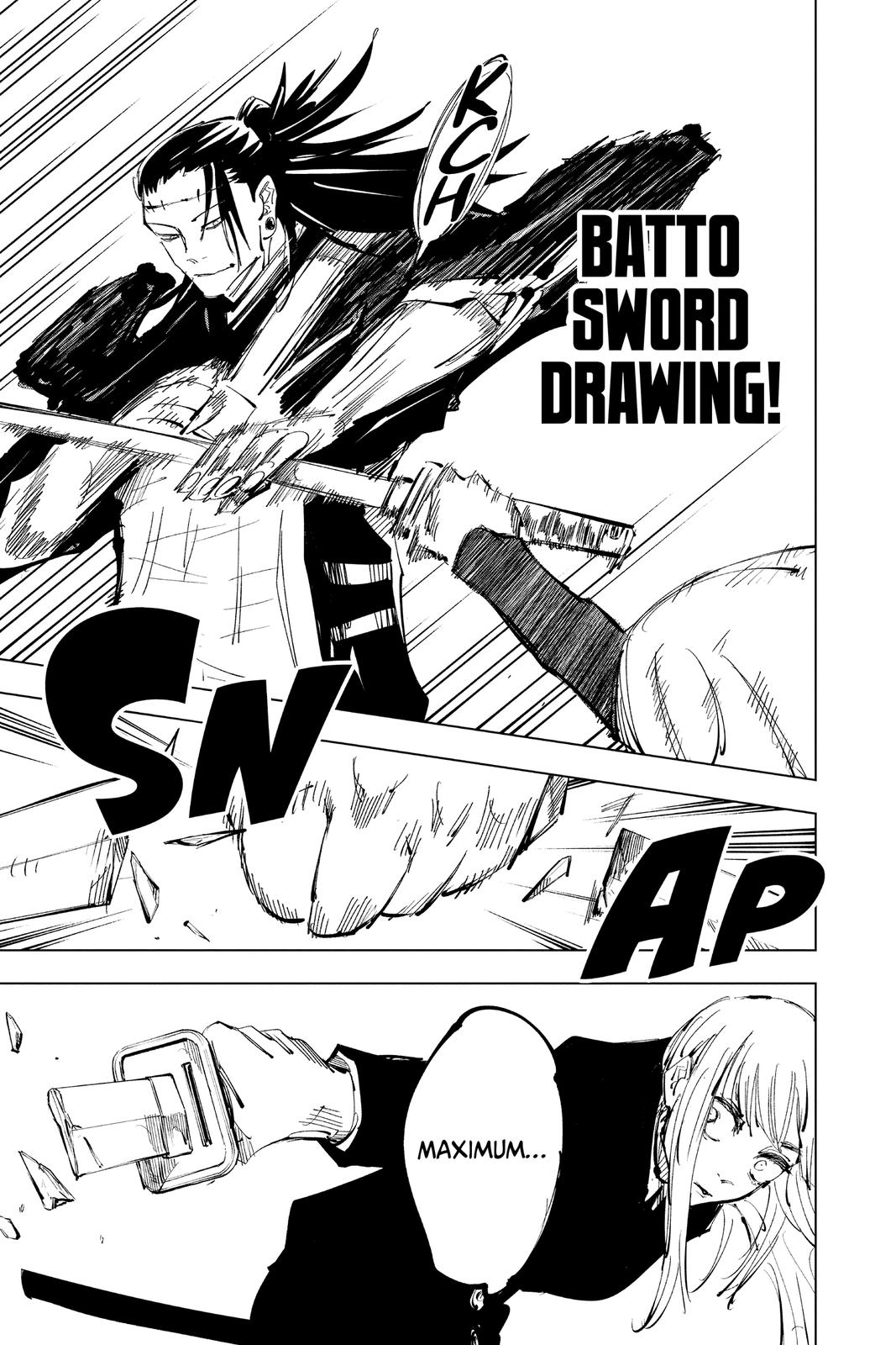 Jujutsu Kaisen Manga Chapter 134 page 15 - The Shibuya Incident, Part 51 scene