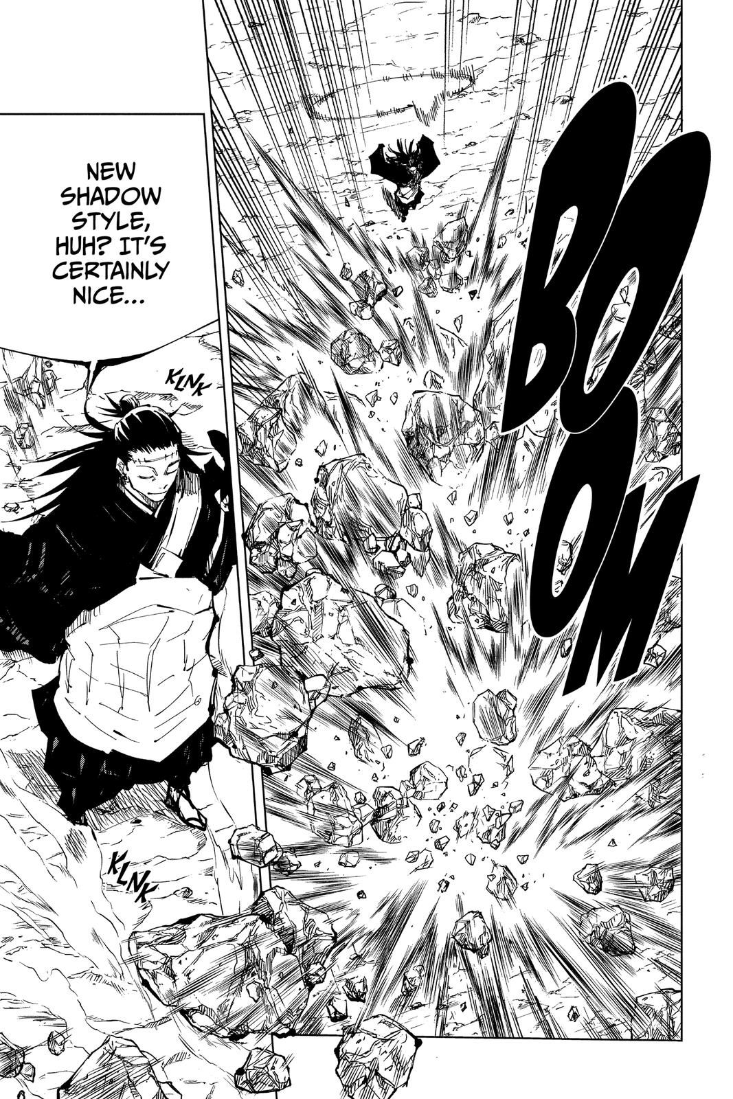 Jujutsu Kaisen Manga Chapter 134 page 17 - The Shibuya Incident, Part 51 scene