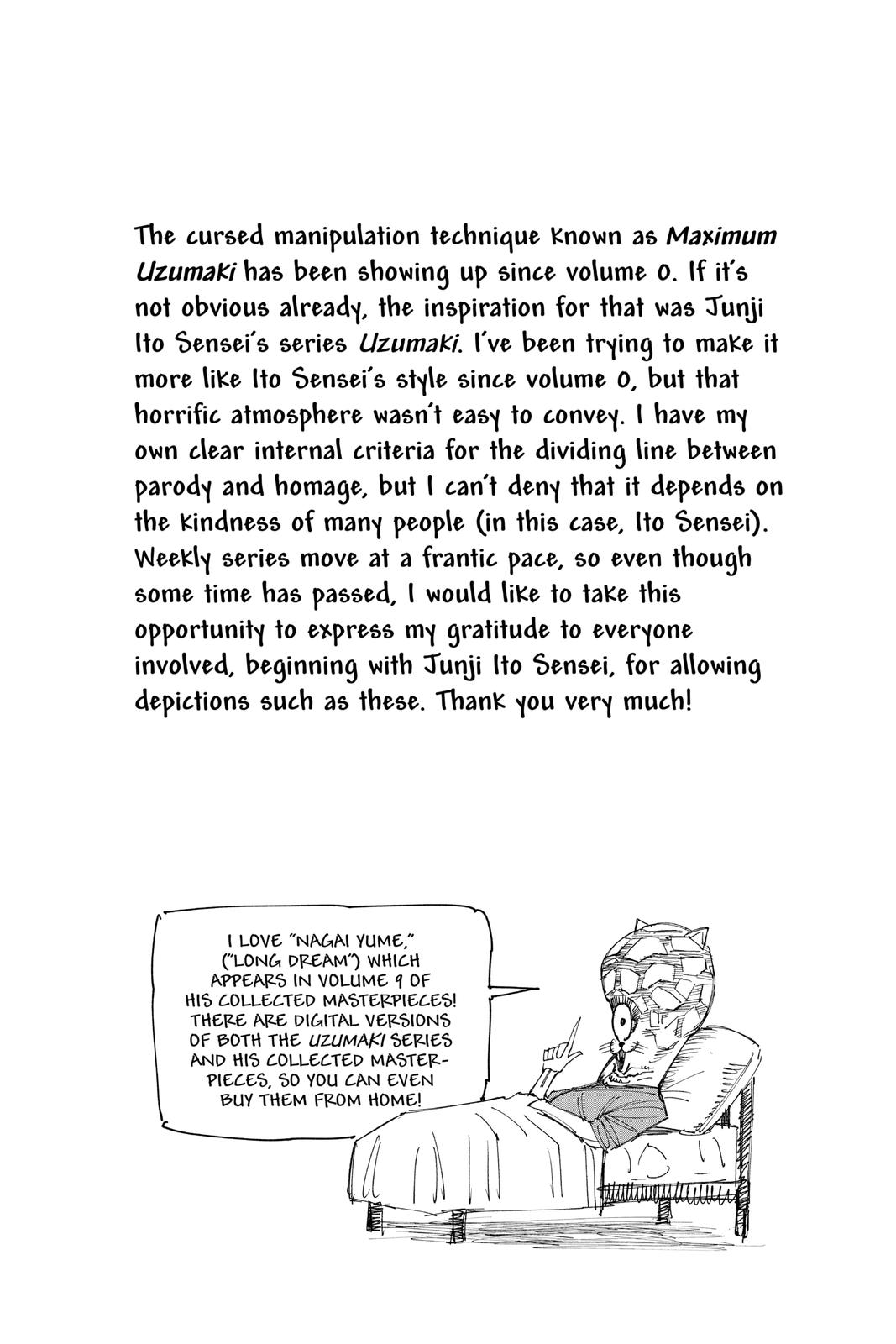 Jujutsu Kaisen Manga Chapter 134 page 25 - The Shibuya Incident, Part 51 scene