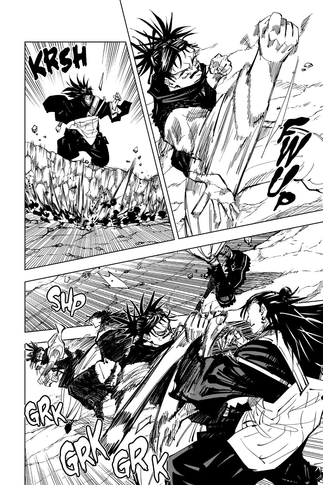 Jujutsu Kaisen Manga Chapter 135 page 5 - The Shibuya Incident, Part 52 scene