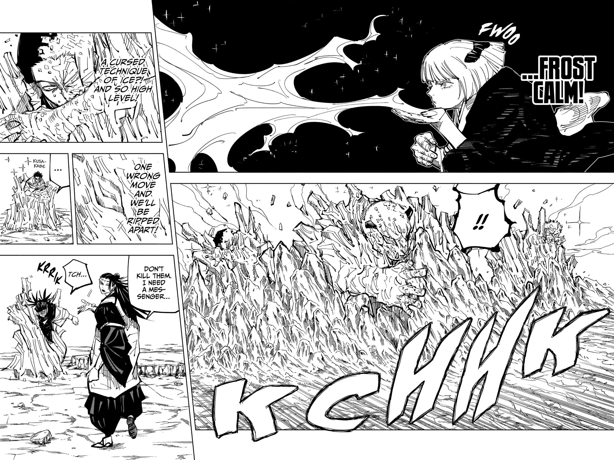 Jujutsu Kaisen Manga Chapter 135 page 9 - The Shibuya Incident, Part 52 scene