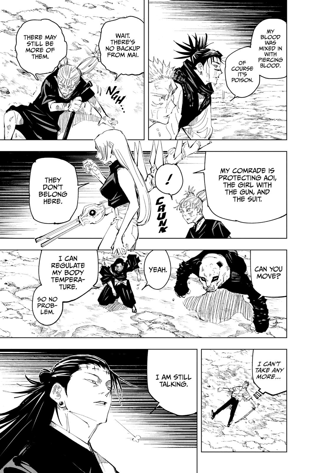 Jujutsu Kaisen Manga Chapter 136 page 15 - The Shibuya Incident, Part 52 scene