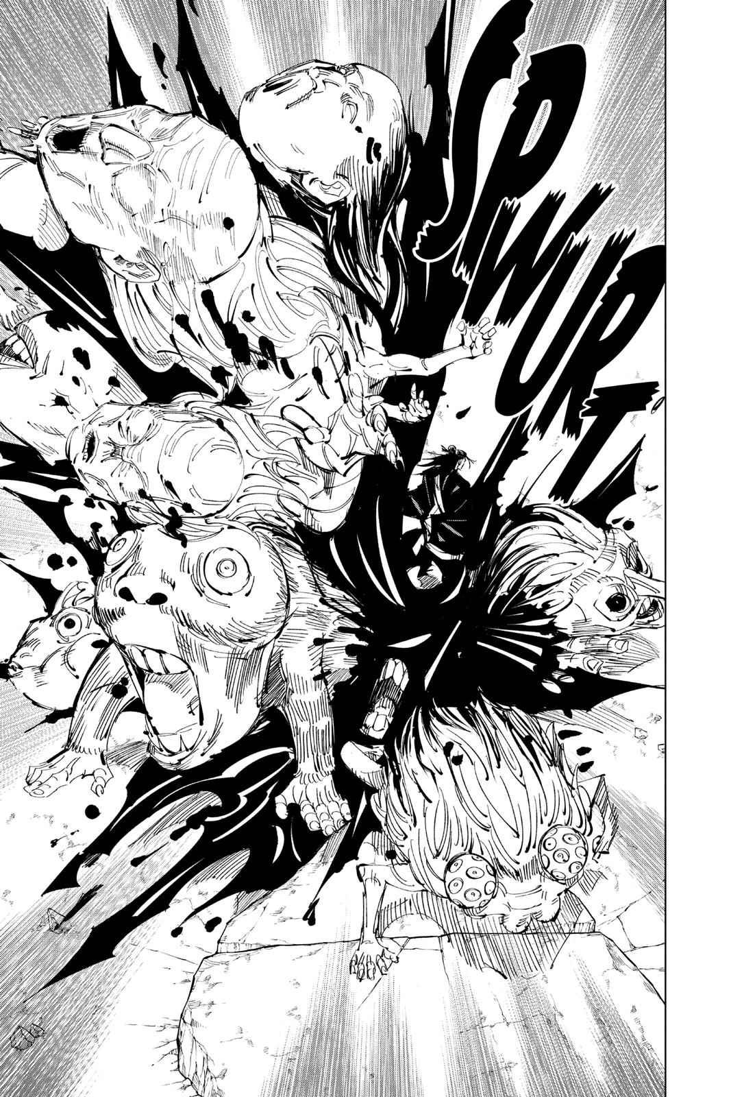 Jujutsu Kaisen Manga Chapter 136 page 17 - The Shibuya Incident, Part 52 scene