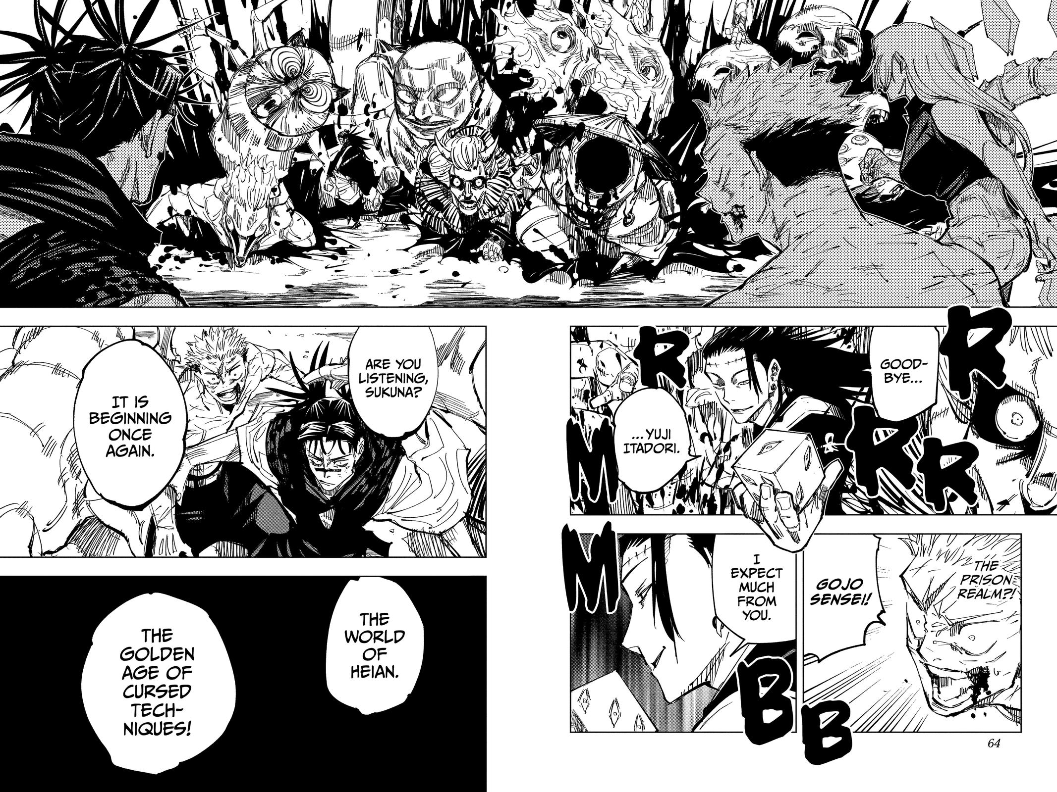 Jujutsu Kaisen Manga Chapter 136 page 18 - The Shibuya Incident, Part 52 scene