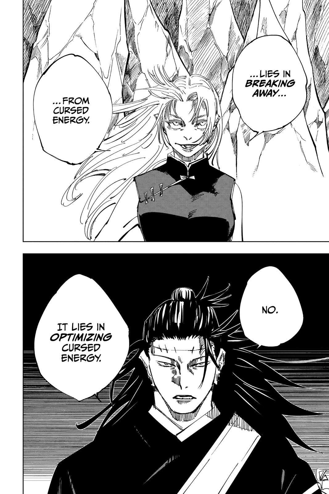 Jujutsu Kaisen Manga Chapter 136 page 2 - The Shibuya Incident, Part 52 scene