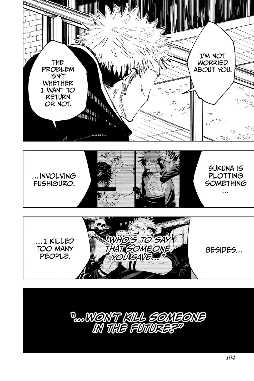 Jujutsu Kaisen Manga Chapter 138 page 16 - The Zenin Clan scene