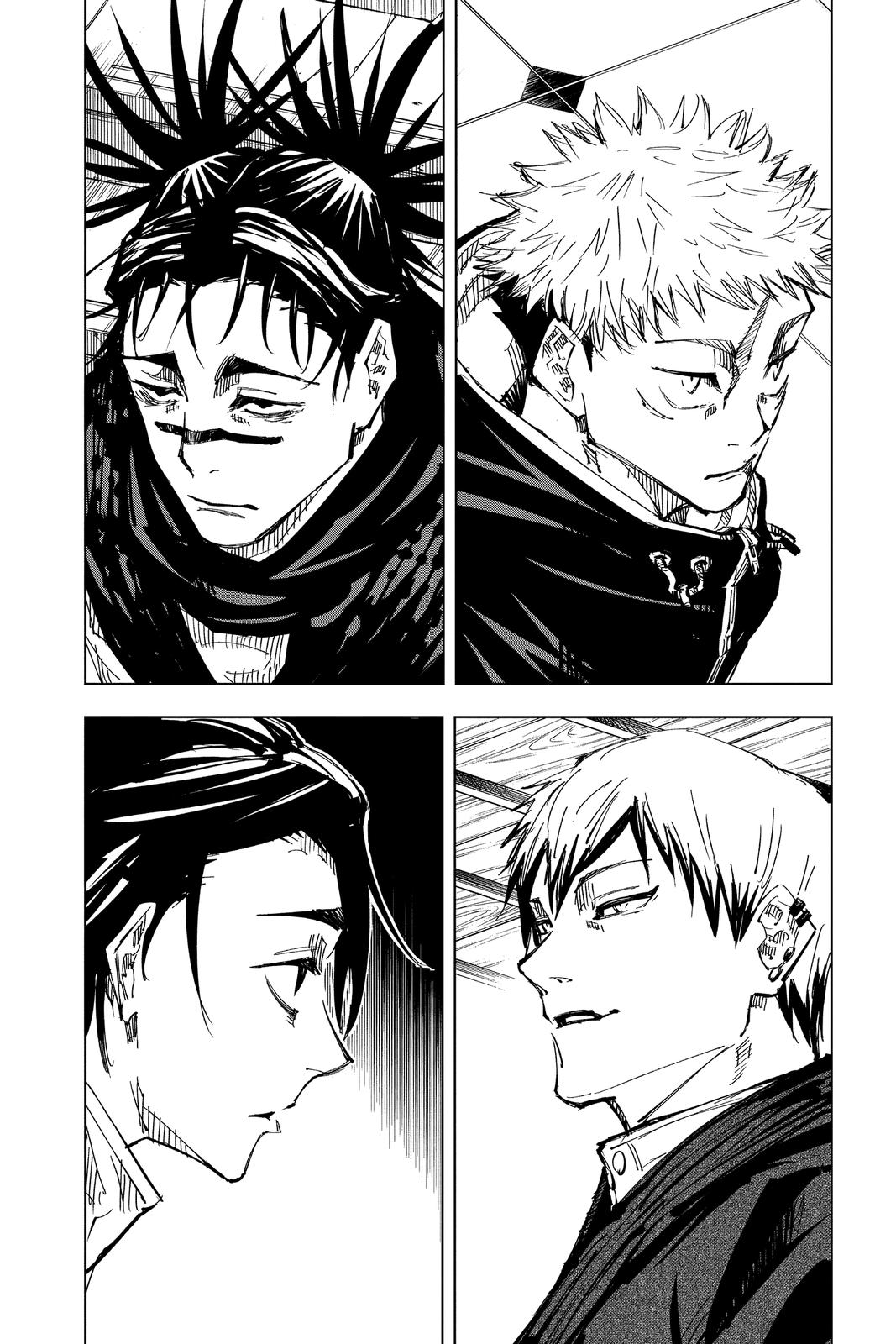Jujutsu Kaisen Manga Chapter 138 page 19 - The Zenin Clan scene