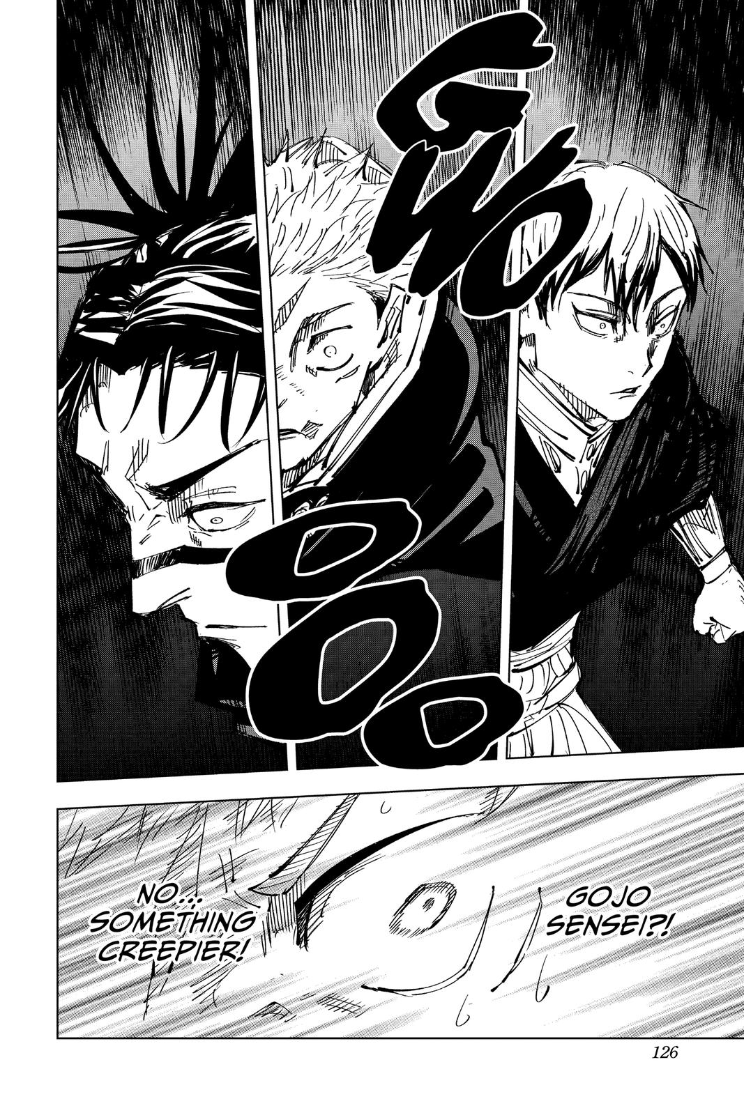Jujutsu Kaisen Manga Chapter 139 page 17 - Hunter scene