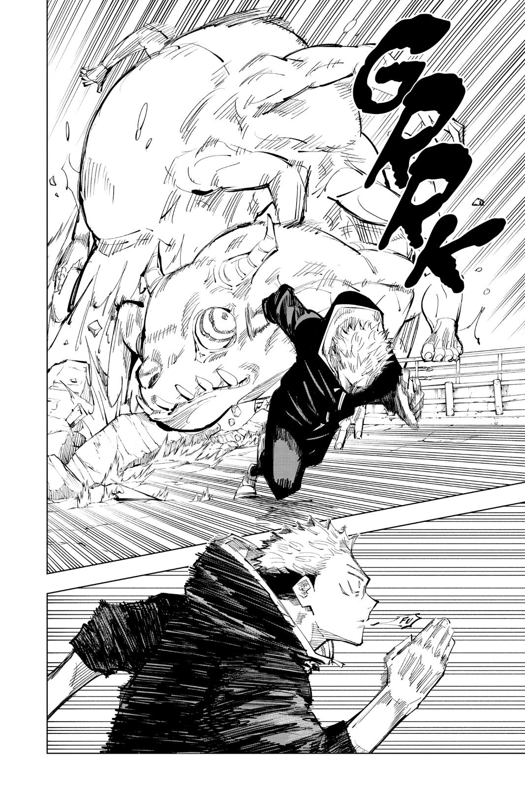 Jujutsu Kaisen Manga Chapter 139 page 4 - Hunter scene