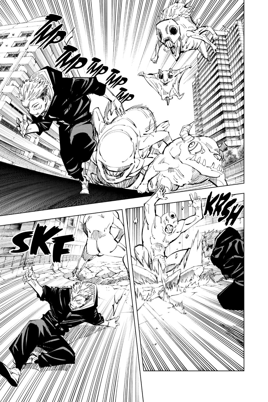 Jujutsu Kaisen Manga Chapter 139 page 5 - Hunter scene