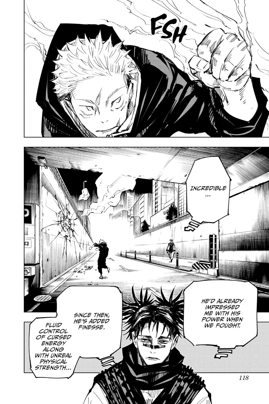 Jujutsu Kaisen Manga Chapter 139 page 9 - Hunter scene