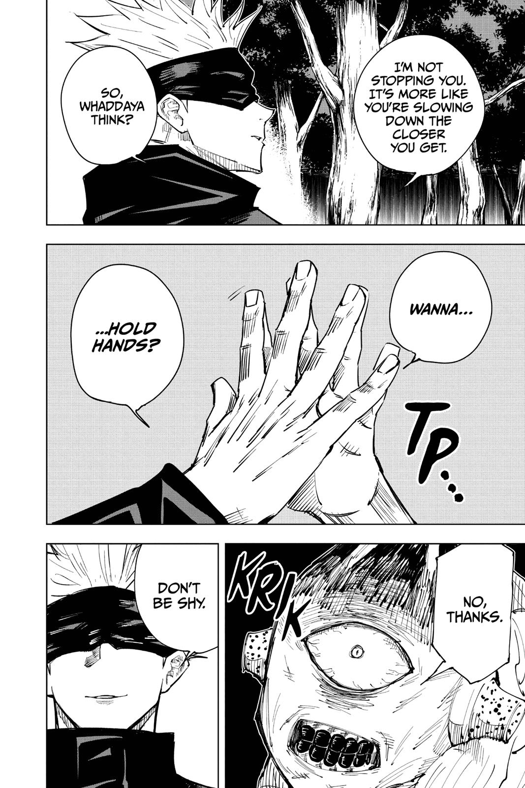 Jujutsu Kaisen Manga Chapter 14 page 10 - Assault scene