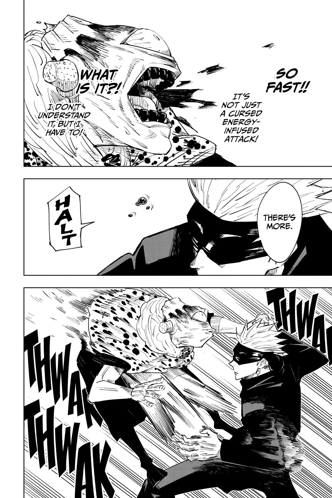 Jujutsu Kaisen Manga Chapter 14 page 12 - Assault scene