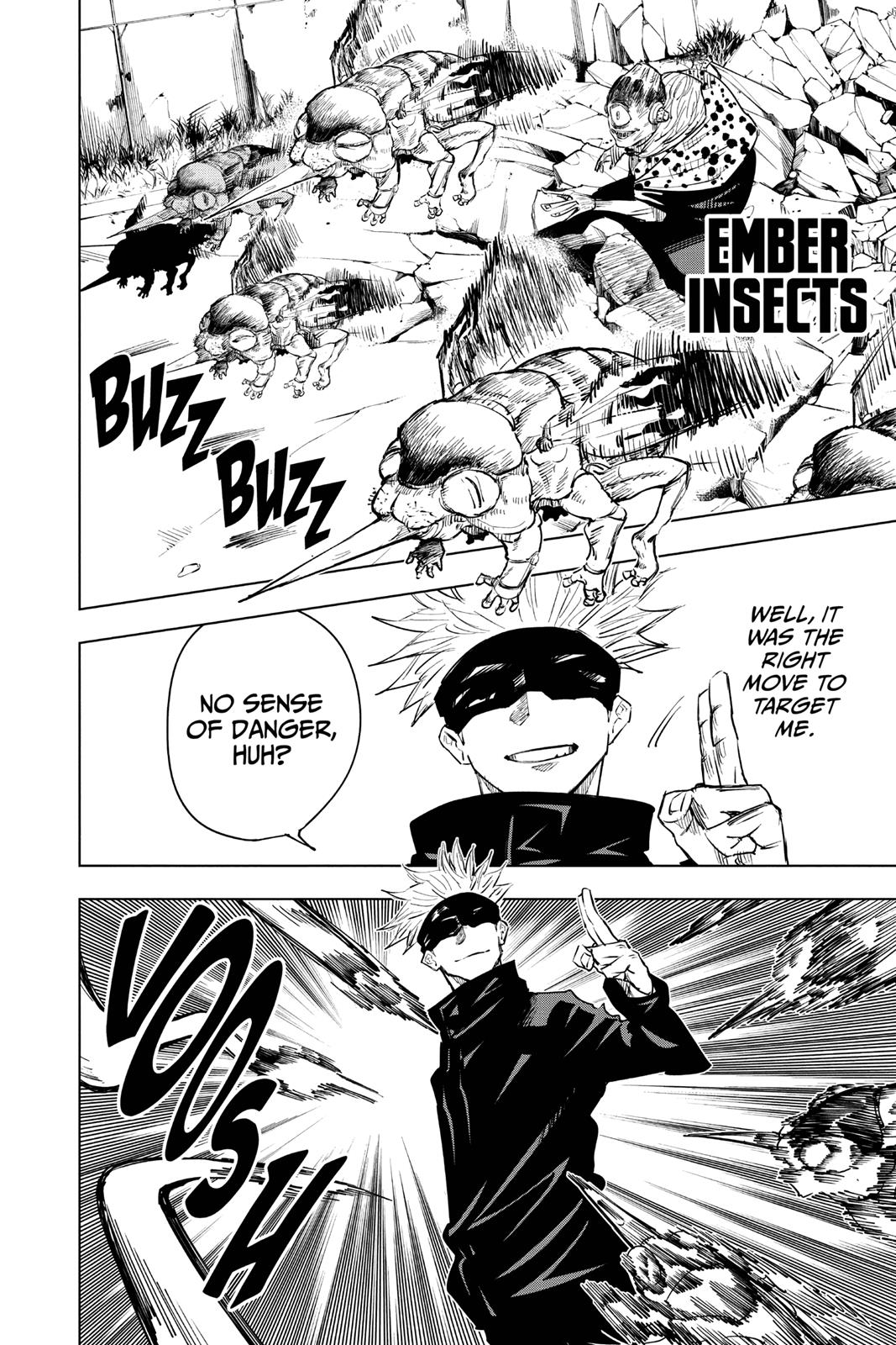 Jujutsu Kaisen Manga Chapter 14 page 2 - Assault scene