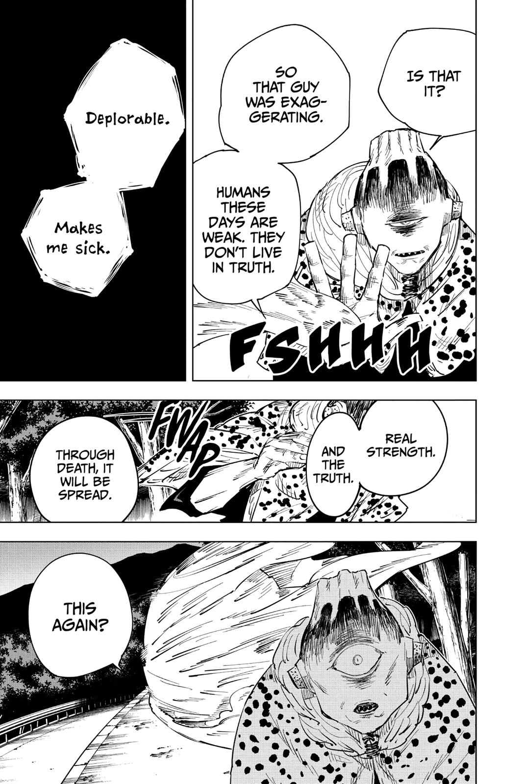 Jujutsu Kaisen Manga Chapter 14 page 7 - Assault scene