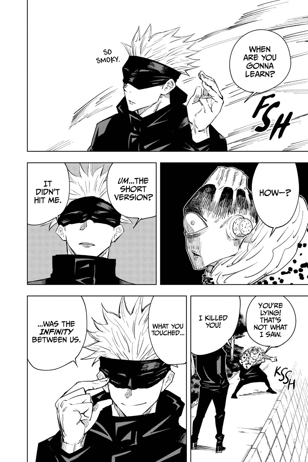 Jujutsu Kaisen Manga Chapter 14 page 8 - Assault scene