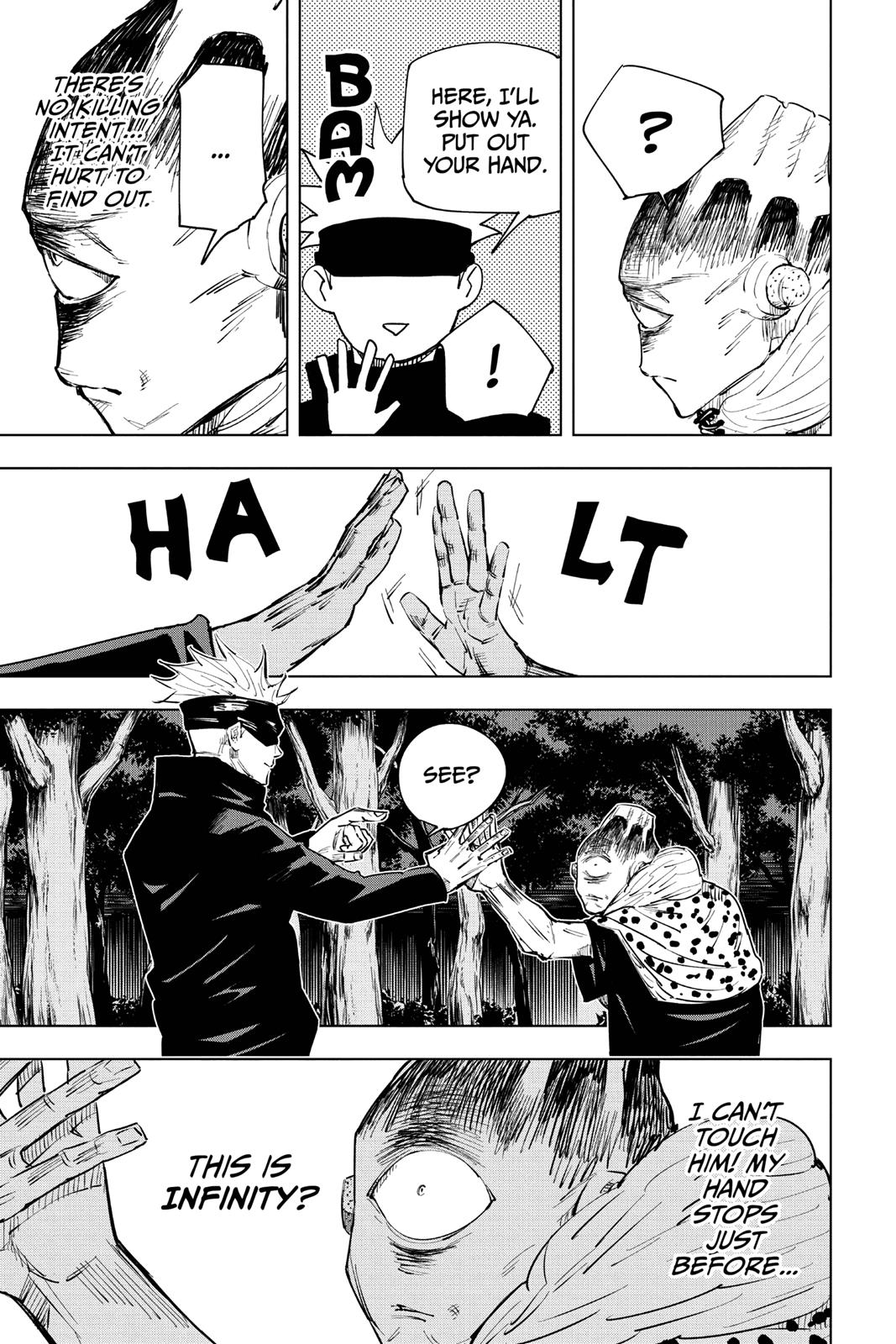 Jujutsu Kaisen Manga Chapter 14 page 9 - Assault scene