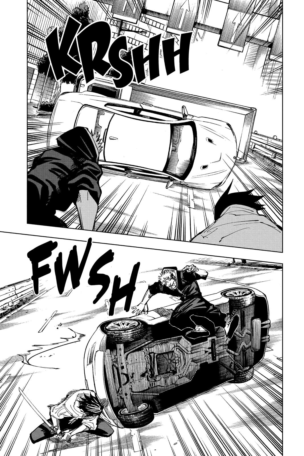 Jujutsu Kaisen Manga Chapter 140 page 11 - Execution scene