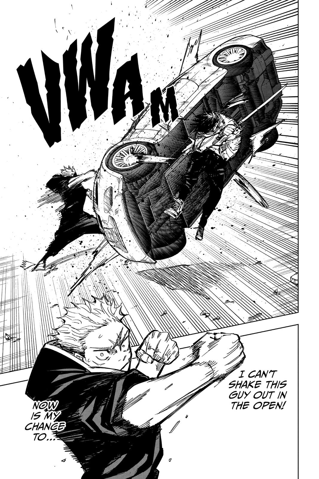 Jujutsu Kaisen Manga Chapter 140 page 13 - Execution scene