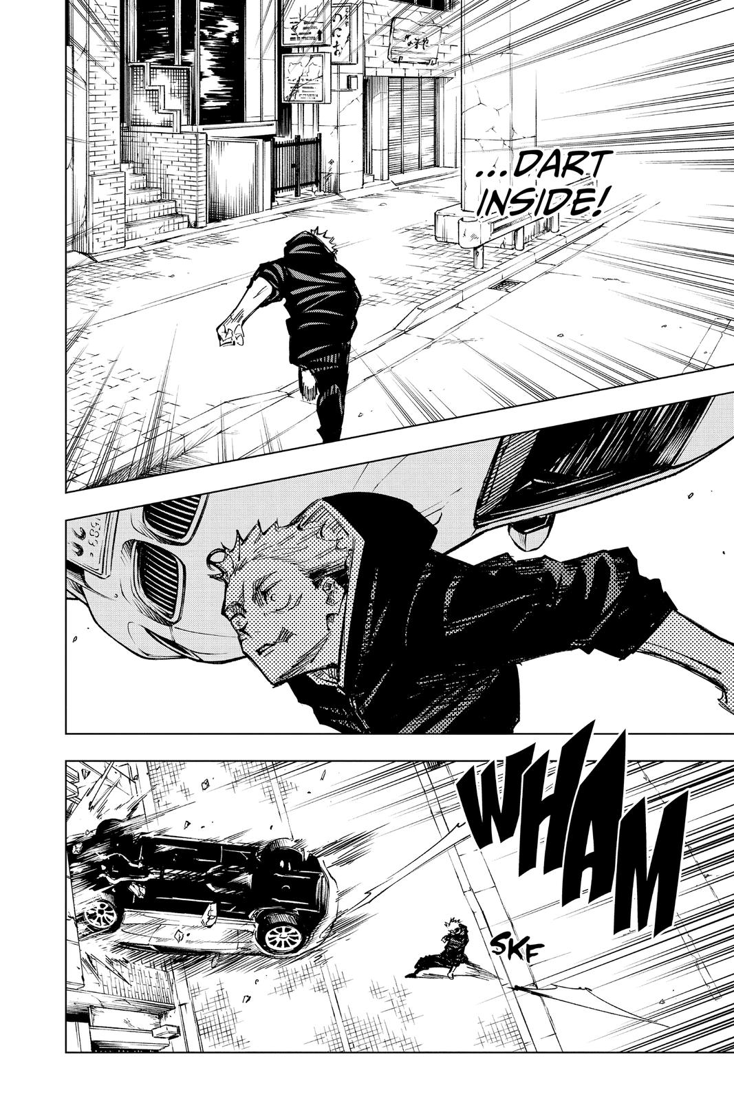 Jujutsu Kaisen Manga Chapter 140 page 14 - Execution scene