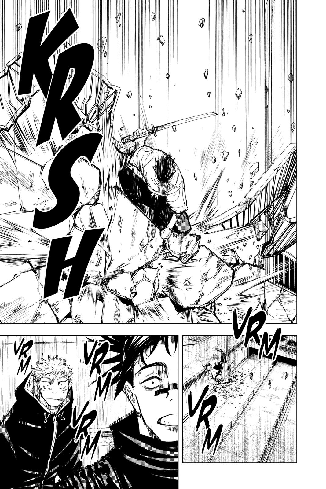 Jujutsu Kaisen Manga Chapter 140 page 3 - Execution scene
