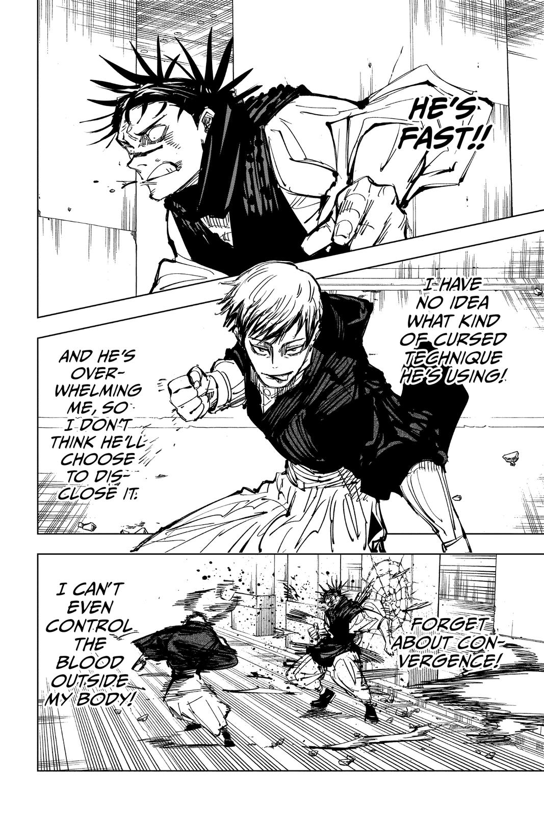 Jujutsu Kaisen Manga Chapter 141 page 18 - The Front of The Back scene