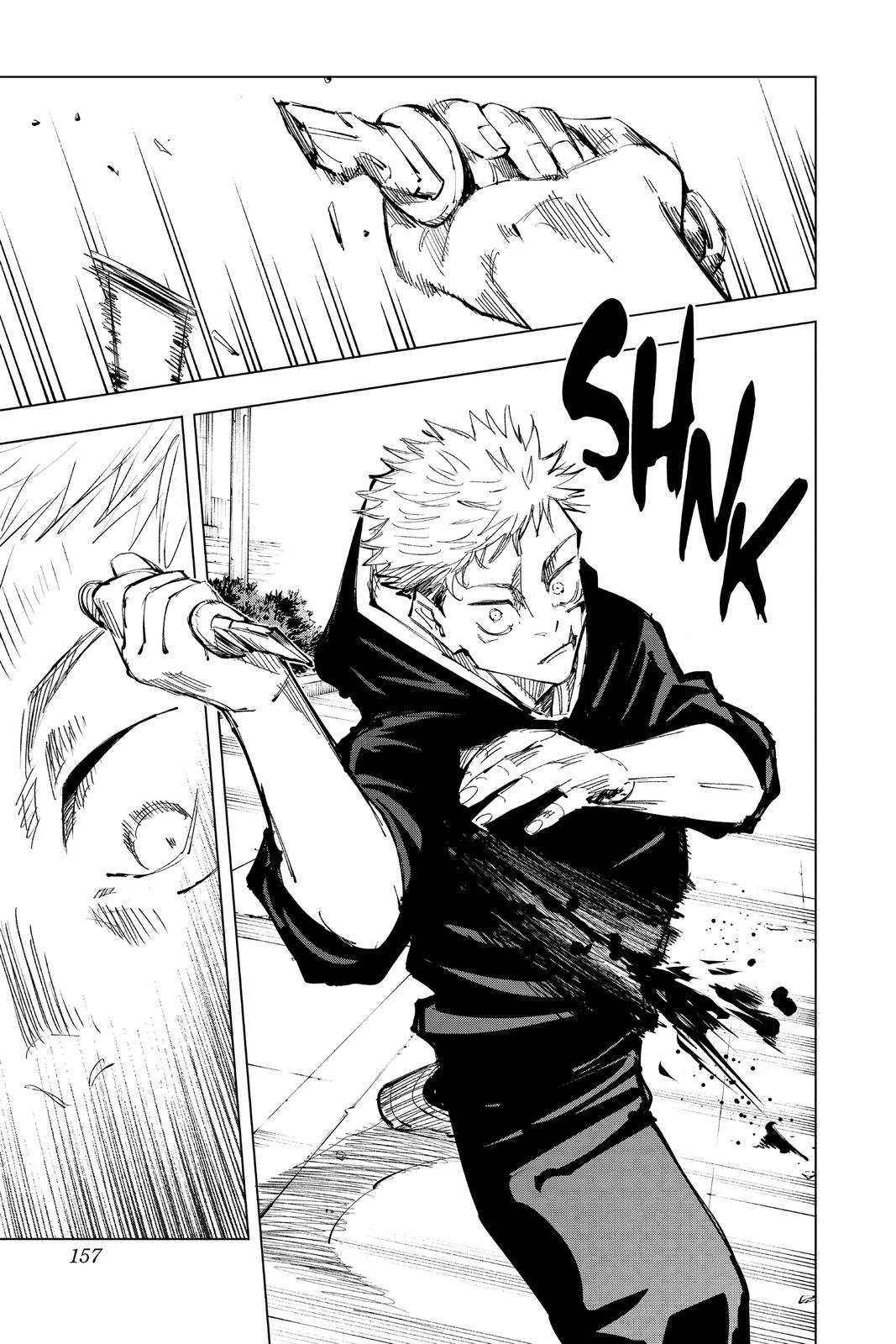 Jujutsu Kaisen Manga Chapter 141 page 9 - The Front of The Back scene