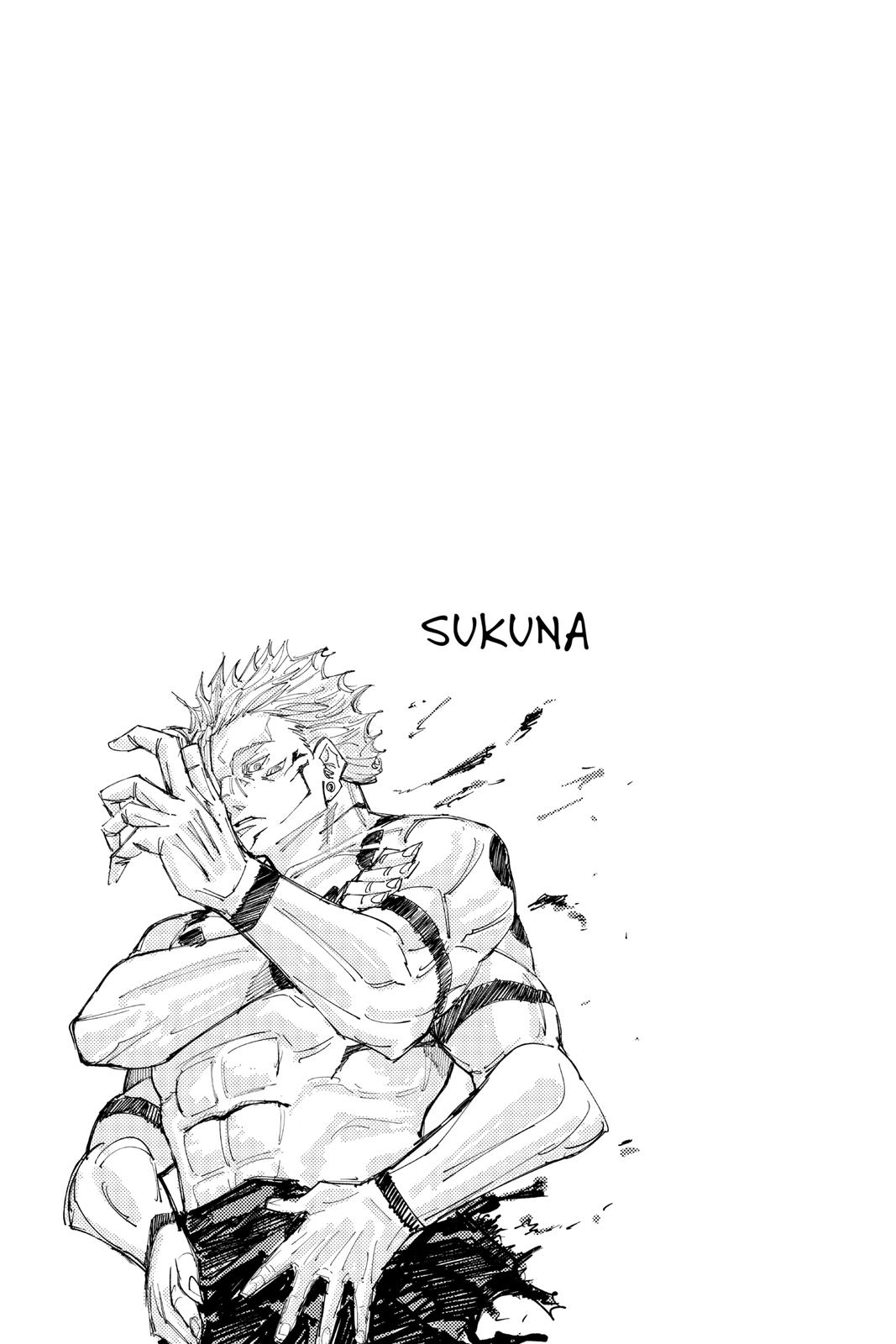 Jujutsu Kaisen Manga Chapter 142 page 22 - A Big Brother's Back scene