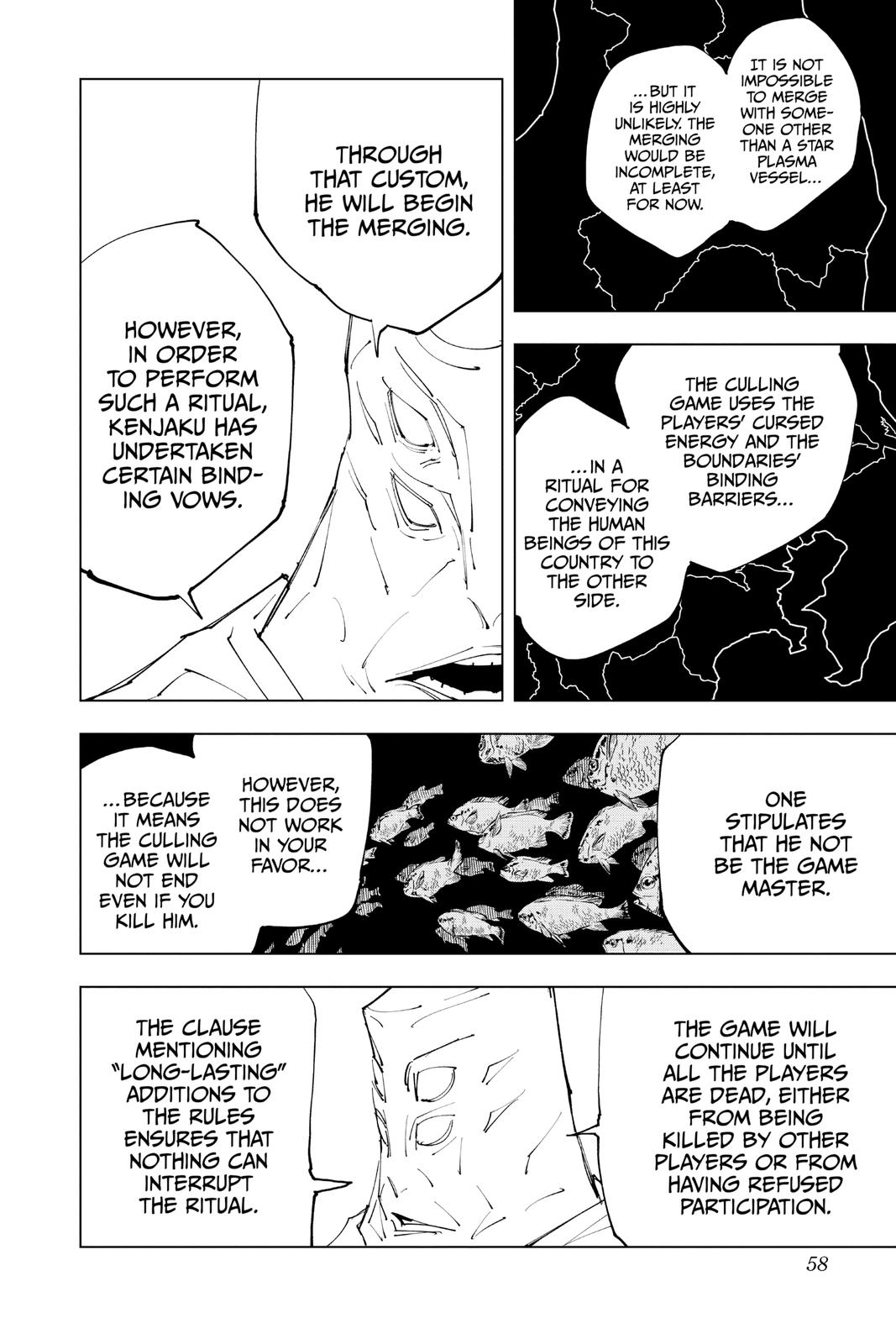 Jujutsu Kaisen Manga Chapter 145 page 12 - The Back scene