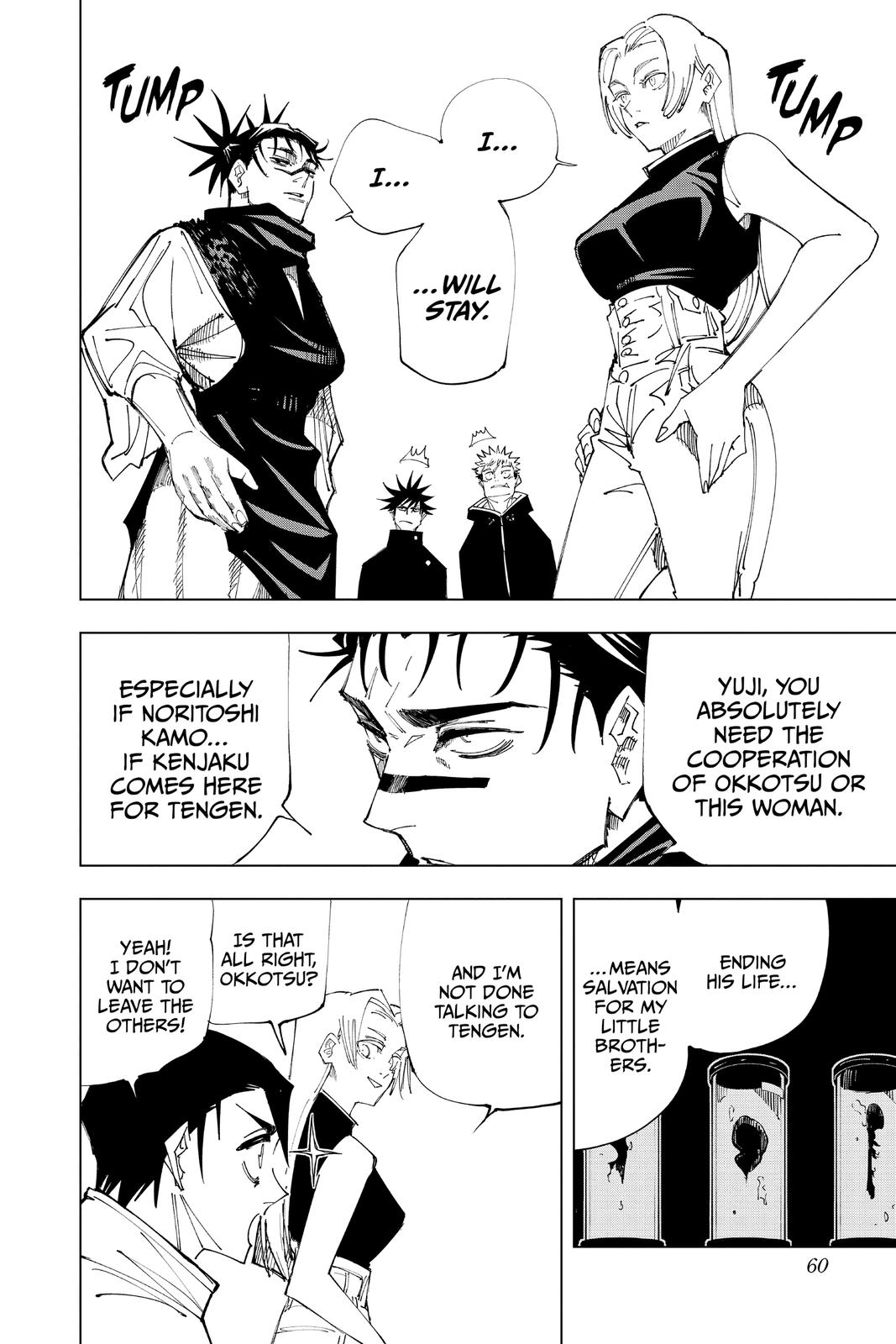 Jujutsu Kaisen Manga Chapter 145 page 14 - The Back scene