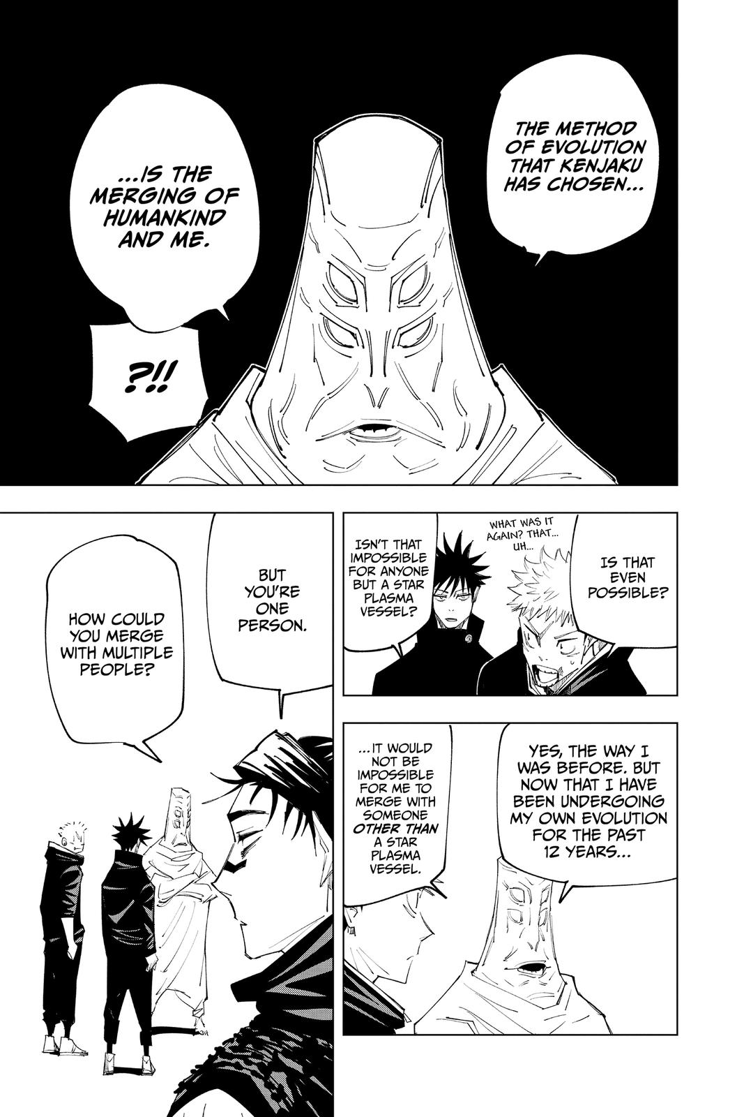 Jujutsu Kaisen Manga Chapter 145 page 5 - The Back scene