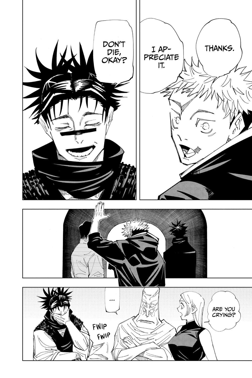 Jujutsu Kaisen Manga Chapter 146 page 14 - About the Culling Game scene